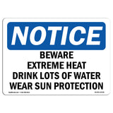 Beware Extreme Heat Drink Lots Of Water