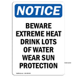 Beware Extreme Heat Drink Lots Of Water