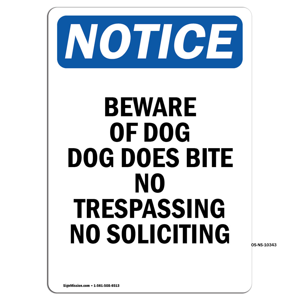 Beware Of Dog Dog Does Bite No