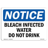 Bleach Disinfected Water Do Not Drink