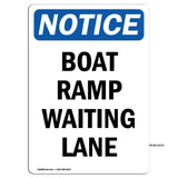 Boat Ramp Waiting Lane