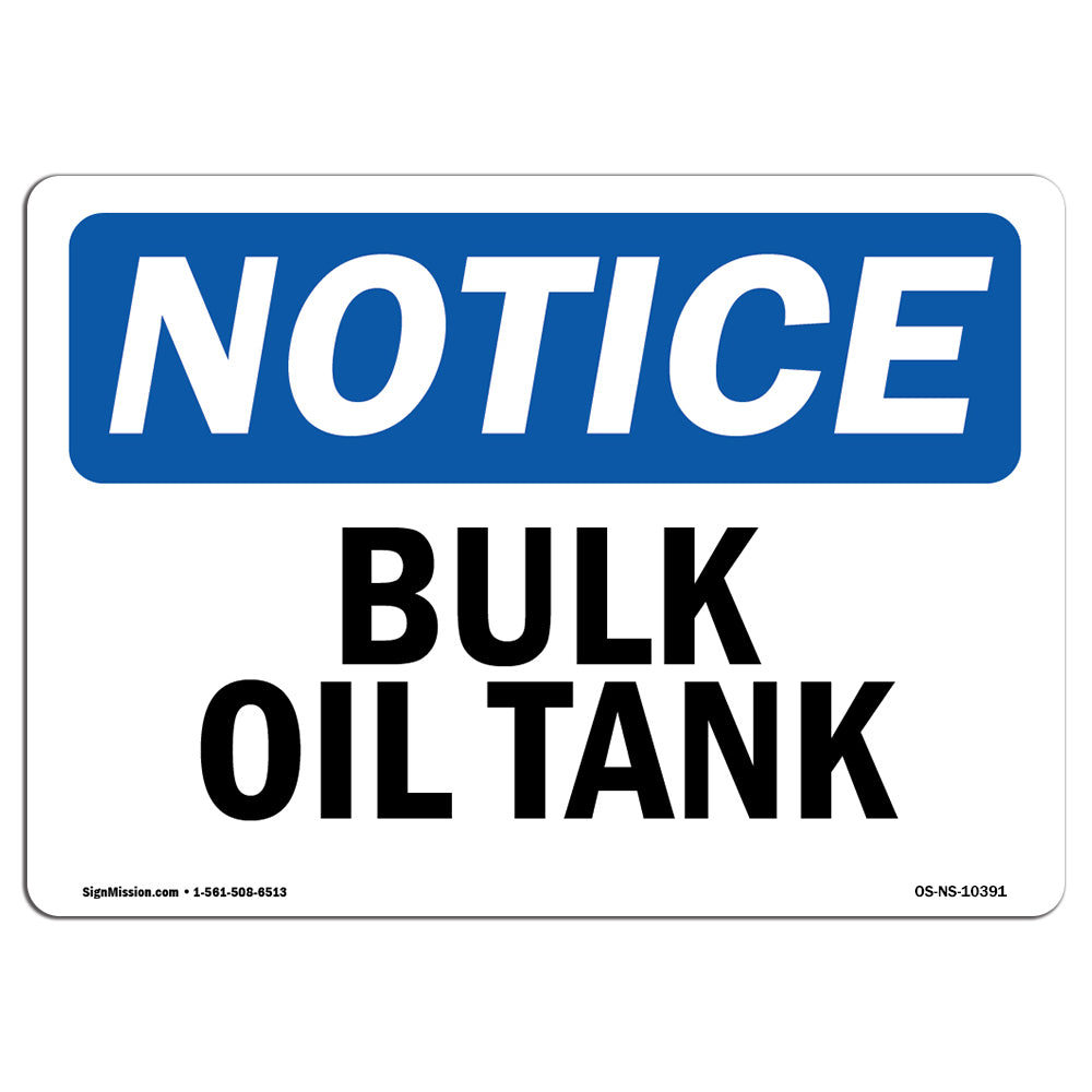 Bulk Oil Tank
