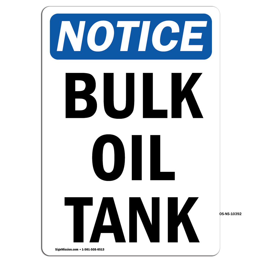 Bulk Oil Tank