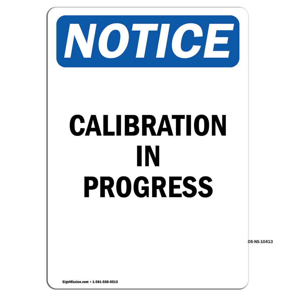 Calibration In Progress