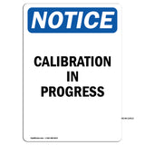 Calibration In Progress