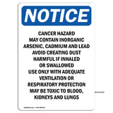Cancer Hazard May Contain Inorganic Arsenic,