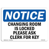 Changing Room Is Locked Please Ask Clerk For Key