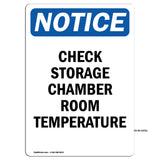 Check Storage Chamber Room Temperature
