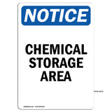 Chemical Storage Area Sign