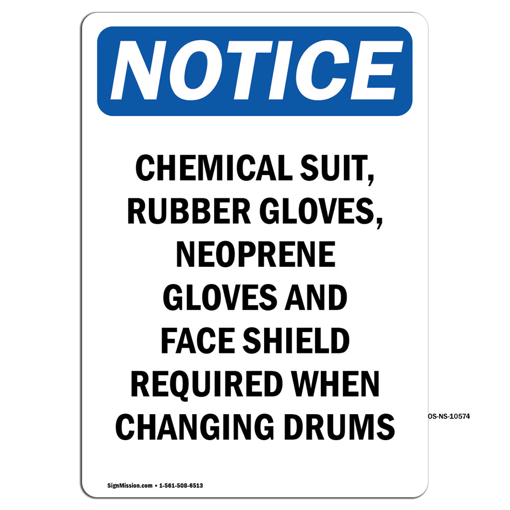 Chemical Suit, Rubber Gloves, Neoprene Gloves