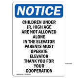 Children Under Jr. High Age Are Not Allowed