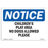 Children'S Play Area No Dogs Allowed Please