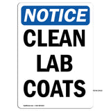 Clean Lab Coats