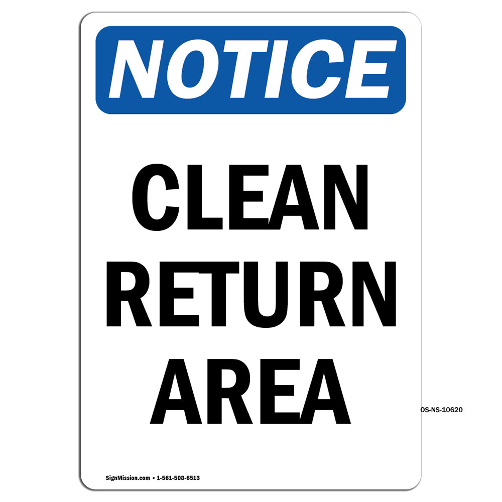 Clean Return Area