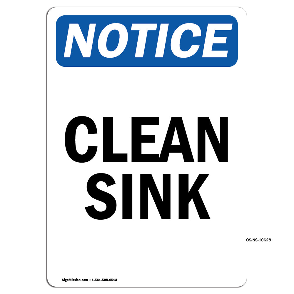 Clean Sink