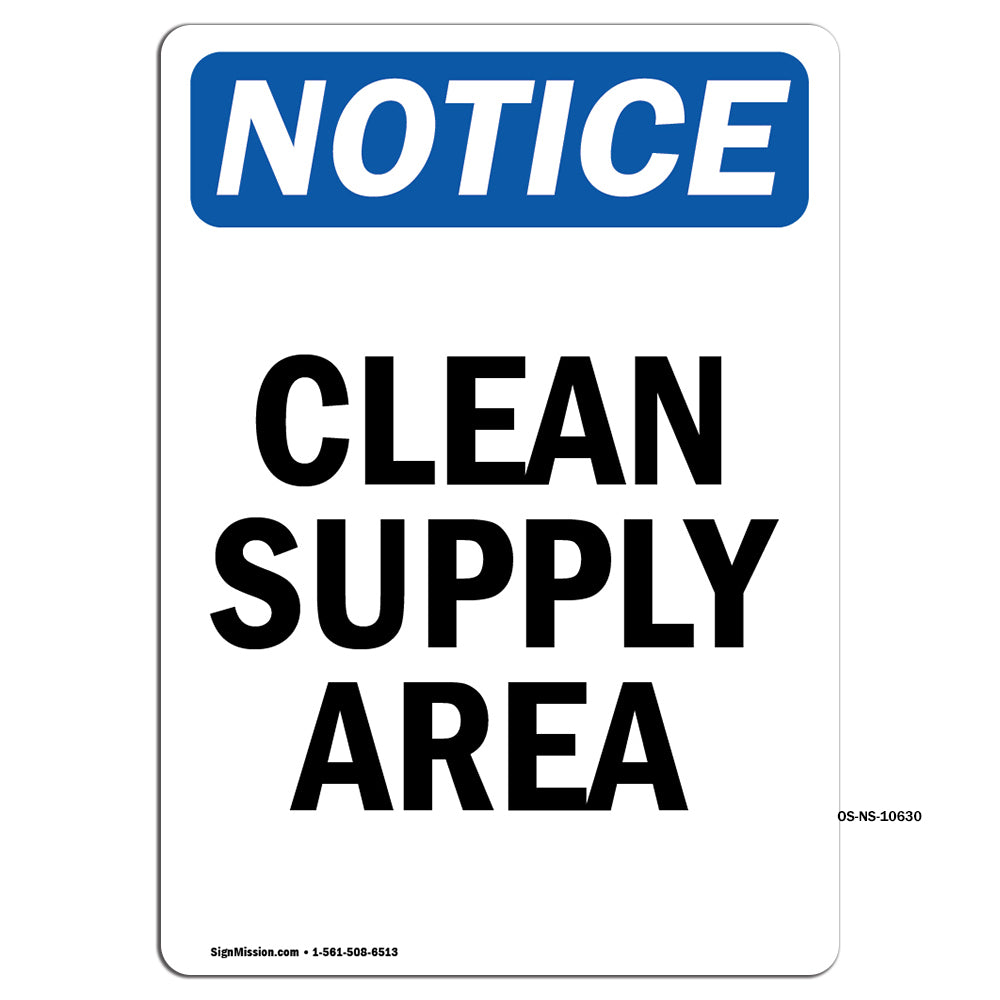 Clean Supply Area