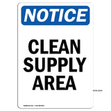 Clean Supply Area