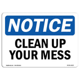Clean Up Your Mess