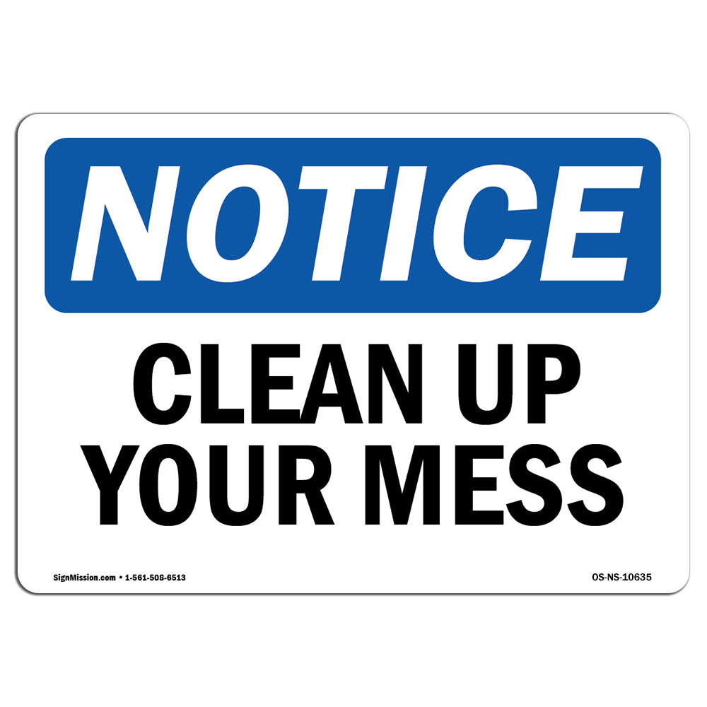 Clean Up Your Mess