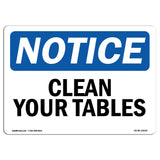 Clean Your Tables