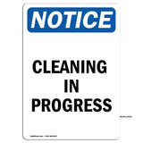 Cleaning In Progress