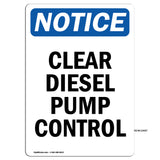 Clear Diesel Pump Control