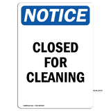 Closed For Cleaning