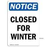 Closed For Winter