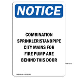 Combination Sprinkler Standpipe City Mains
