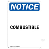 Combustible Sign