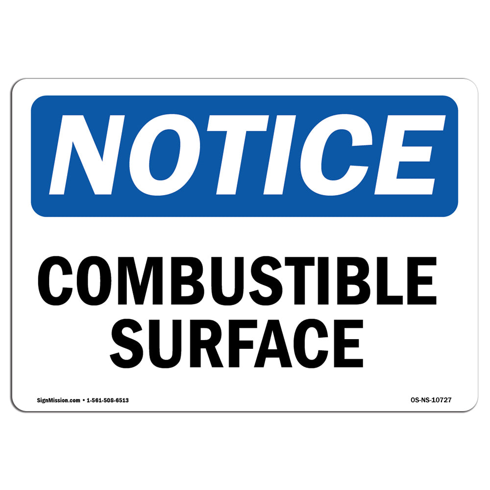 Combustible Surface