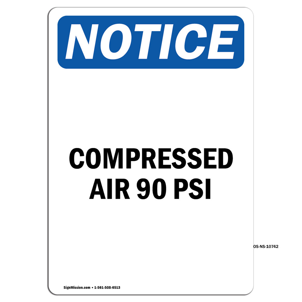 Compressed Air 90 PSI