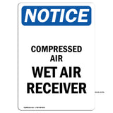 Compressed Air Wet Air Receiver