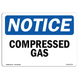 Compressed Gas Sign