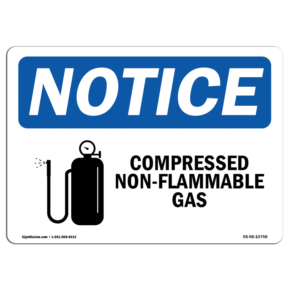 Compressed Non-Flammable Gas