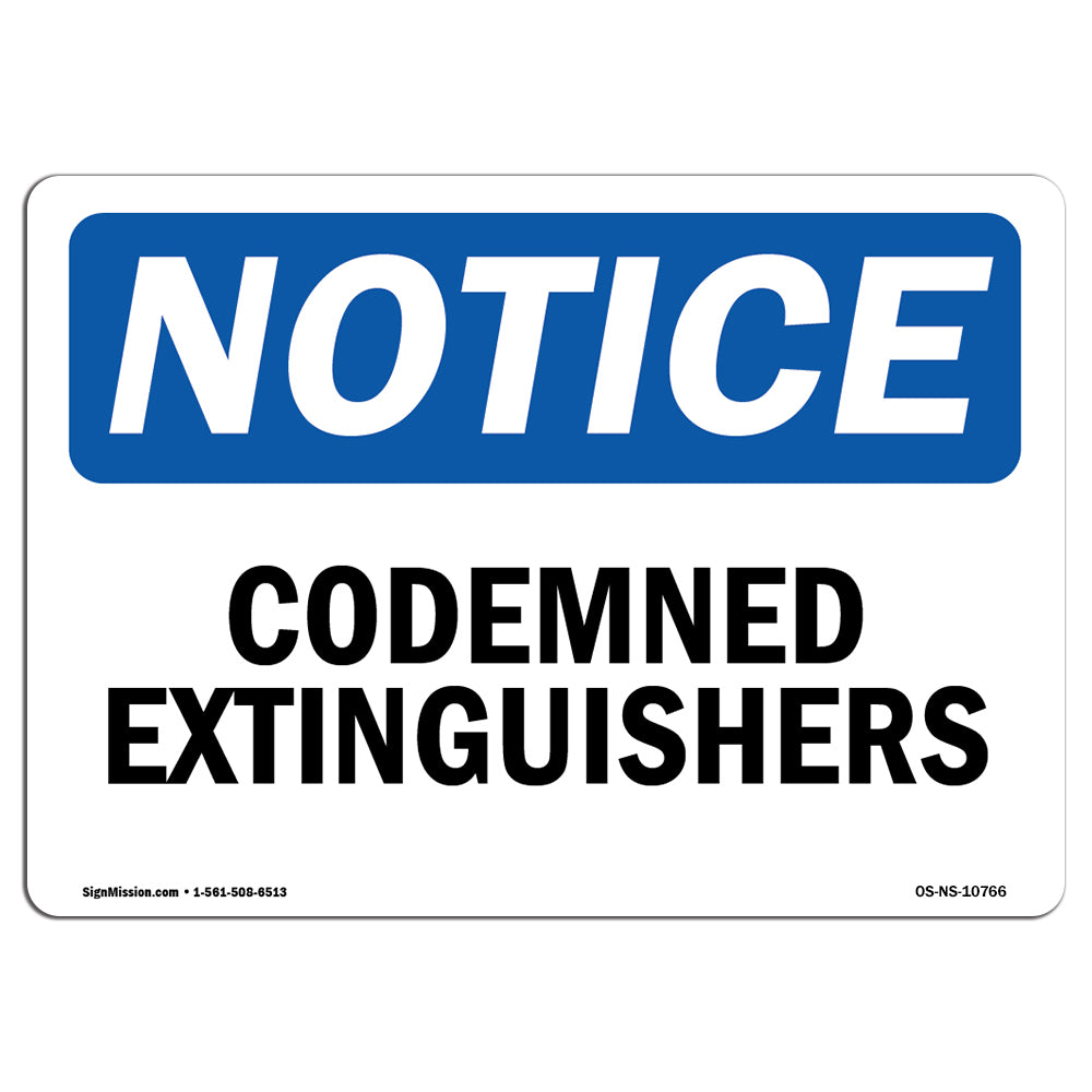 Condemned Extinguishers