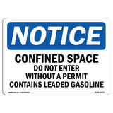 Confined Space Do Not Enter Without A Permit
