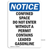 Confined Space Do Not Enter Without A Permit