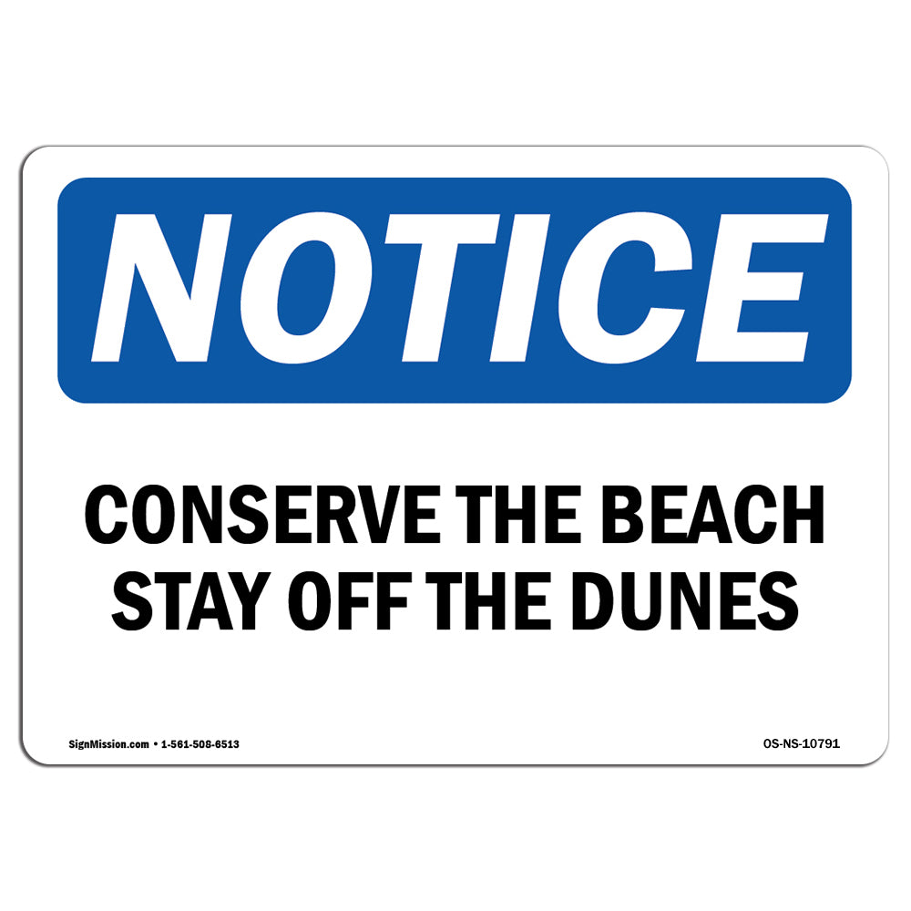 Conserve The Beach Stay Off The Dunes