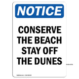 Conserve The Beach Stay Off The Dunes