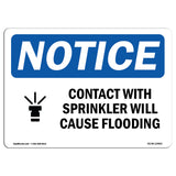 Contact With Sprinkler