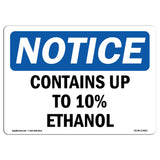 Contains Up To 10% Ethanol