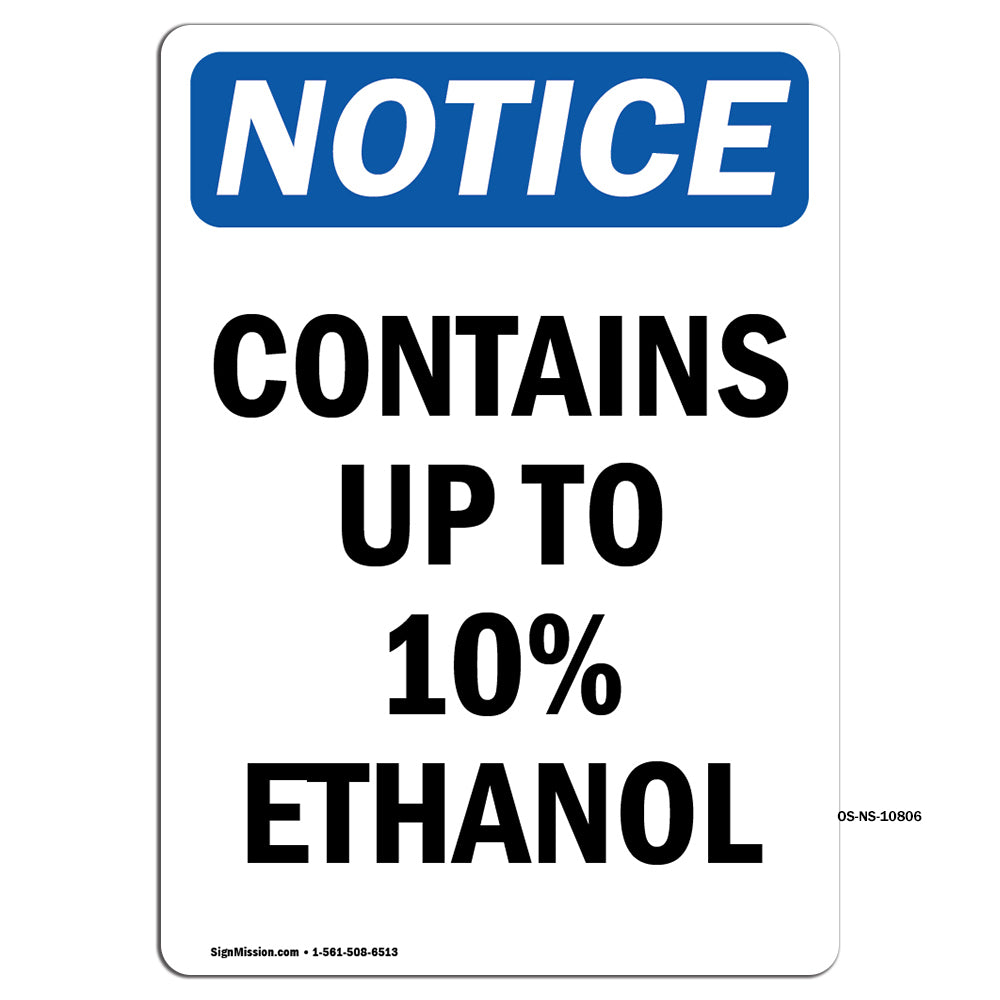 Contains Up To 10% Ethanol