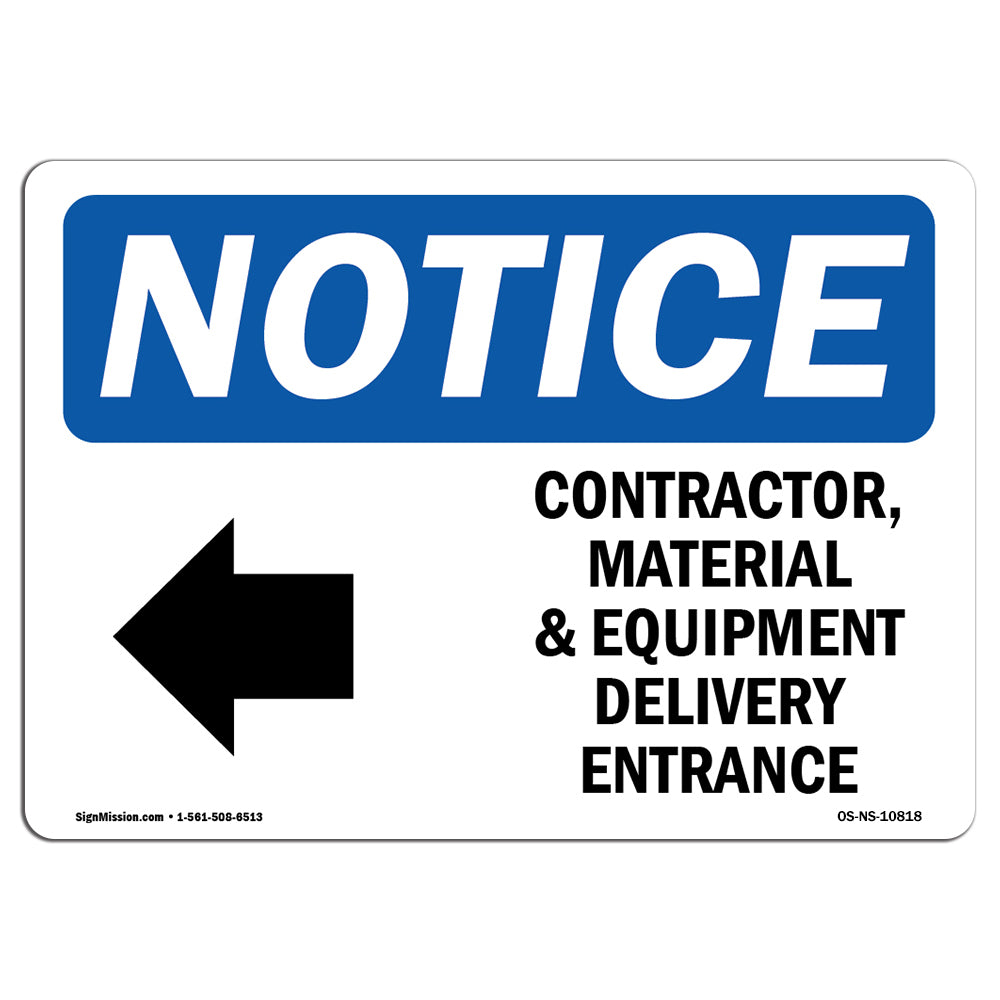 Contractor, Material And Equipment