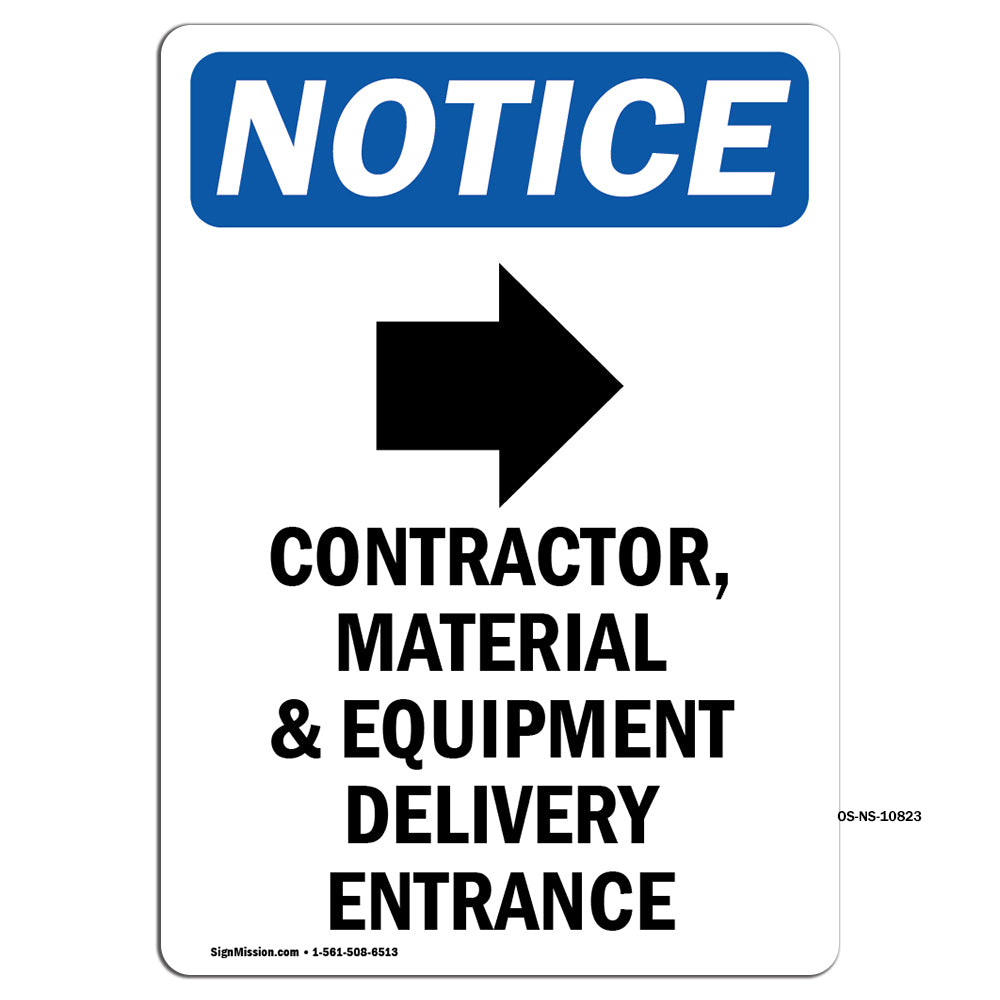 Contractor, Material And Equipment