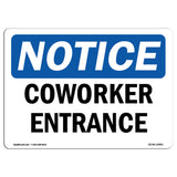 Coworker Entrance