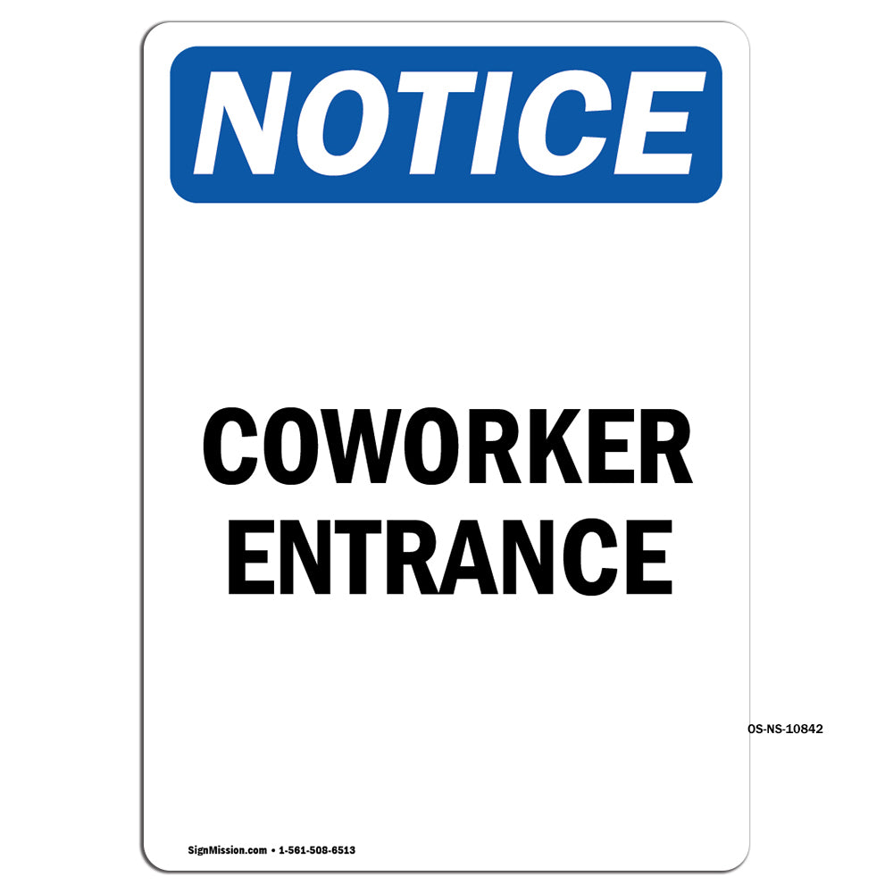Coworker Entrance
