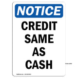 Credit Same As Cash