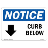 Curb Below [Down Arrow]