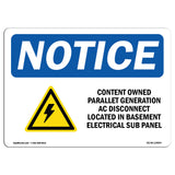 Customer Owned Parallel Generation